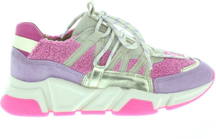 Dwrs Dames Sneakers Los Angeles Terry pink Lila