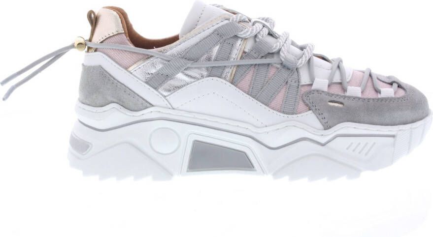 DWRS LABEL DWRS ORION sneakers dames grijs wit Leer Dames