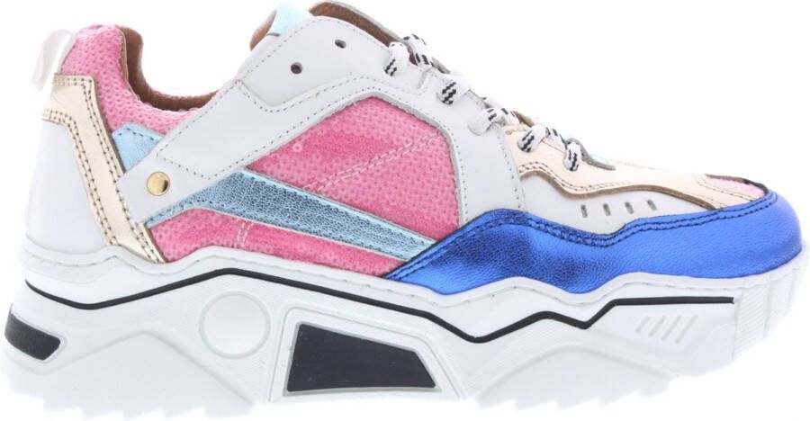 DWRS LABEL DWRS PLUTO sequins Pink Blue Dames Sneaker J5217 - Foto 2