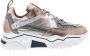 DWRS LABEL DWRS Pluto Stone Cipra Grijs Leer Lage sneakers Dames - Thumbnail 2
