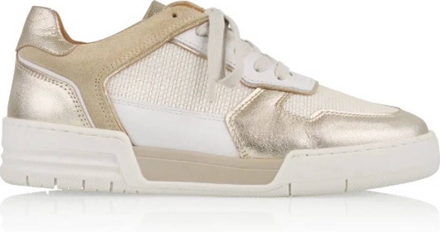 Dwrs Dames Sneakers RUGBY Raffia Sand Champagne