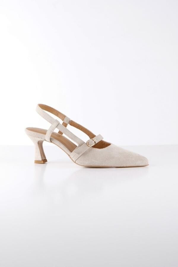 Dwrs Dames Pumps Cheval Sand Zand