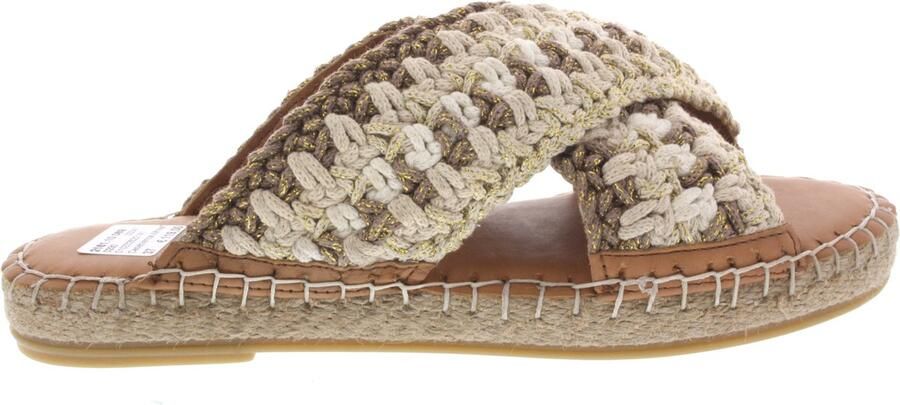 Dwrs Dames Slippers Casablanca White taupe Wit - Foto 2