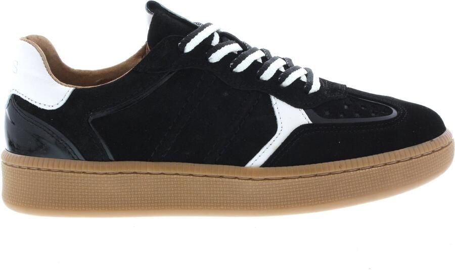 Dwrs Dames Sneakers Mirabel Black off White Zwart - Foto 3
