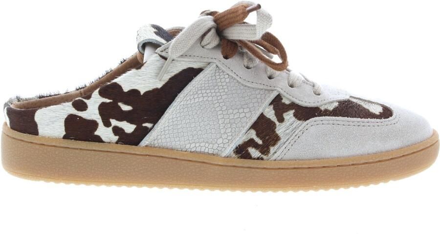 DWRS Nome Cow Hair On Instappers Sneakers B11850-02-8358 Beige - Foto 3