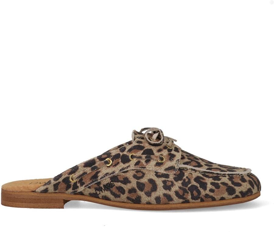 DWRS Fresno Leopard Instappers 28565-03-8808 Bruin