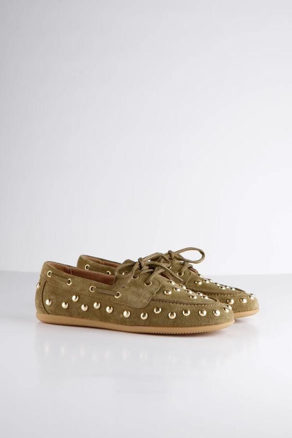Dwrs Latty Loafer Kaki Suede