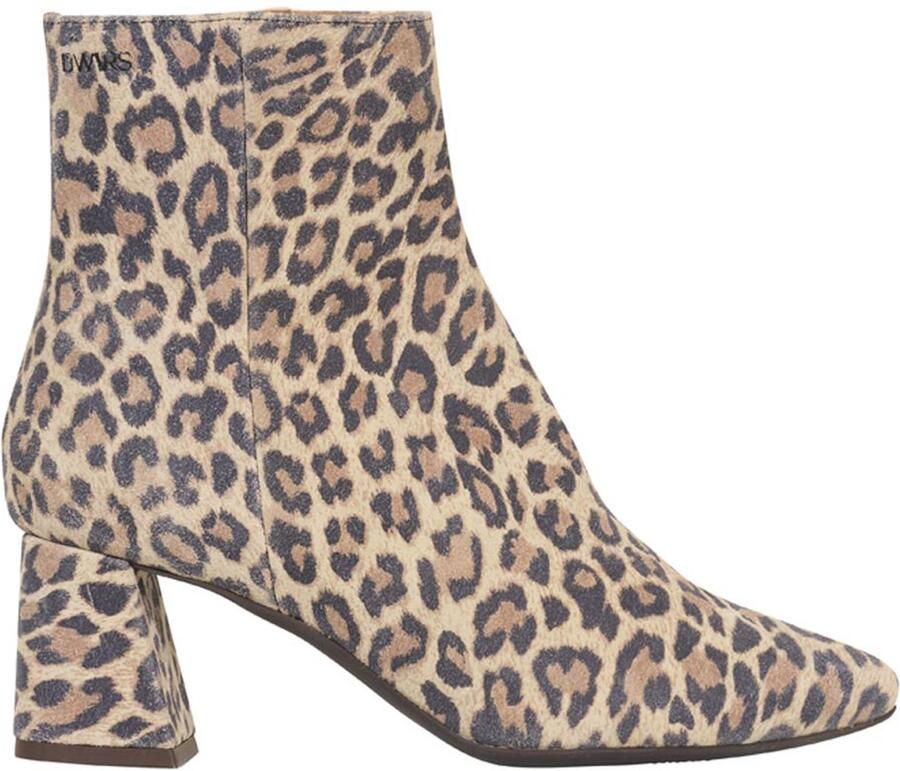 Dwrs label Dames enkellaars bruin