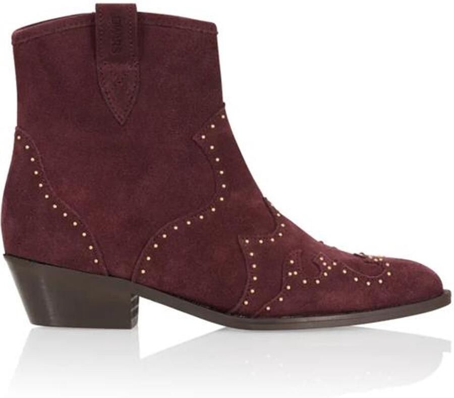 Dwrs Lyon studs bordeaux B3763-19 BORDEAUX