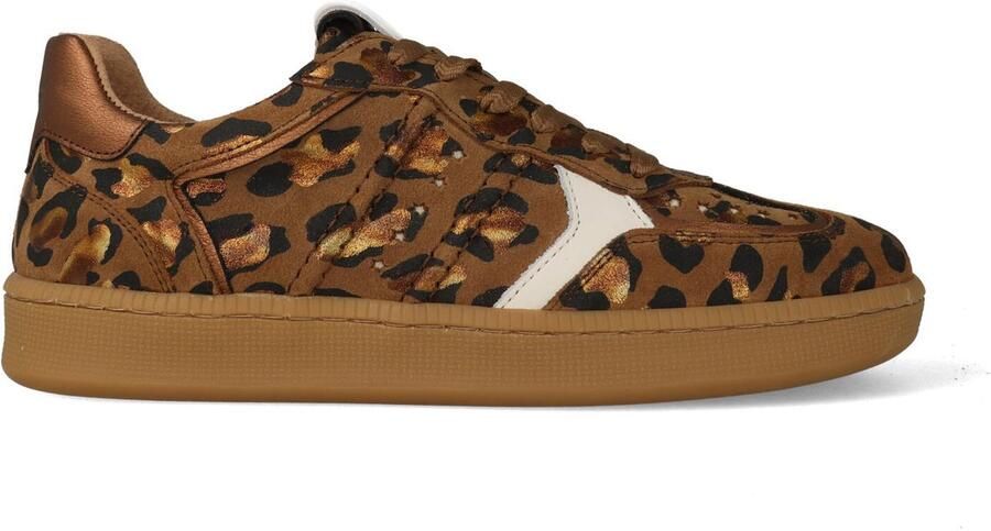 Dwrs Sneakers Mirabel Leopard Bruin Off White
