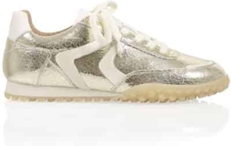 DWRS Tao leren sneakers champagne metallic - Foto 4