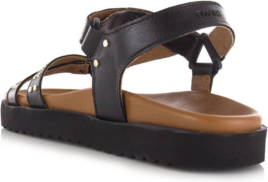 DWRS LABEL DWRS KODIAK leren sandalen met studs Leer Dames
