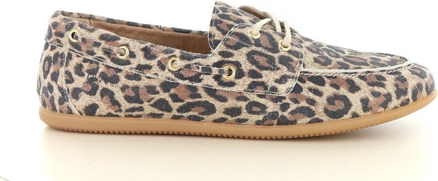 DWRS label Latty leopard 11927-03 cognac multi bruin