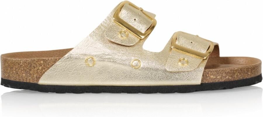 DWRS Madrid Slippers S2721-07-7202 Champagne Goud