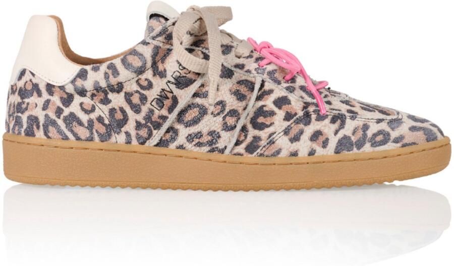 DWRS LABEL DWRS POONA panterprint sneakers Leer Dames