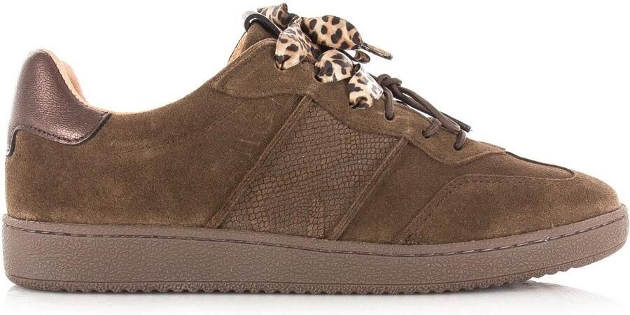 DWRS LABEL DWRS POONA sneakers dark brown Suede Dames
