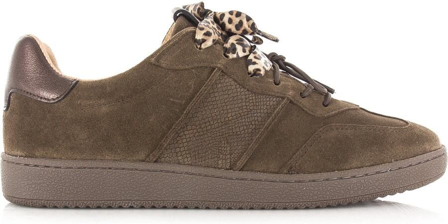 DWRS LABEL DWRS POONA sneakers dark brown Suede Dames