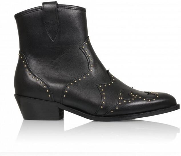 DWRS LABEL Laarzen Lyon Studs Black
