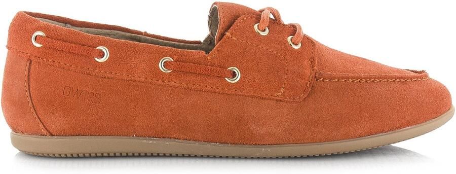 DWRS LABEL Latty orange Suede Dames - Foto 2