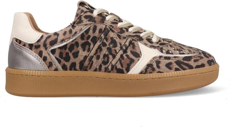 DWRS The label DWRS Dames Sneakers Beige Leer Leopard - Foto 2