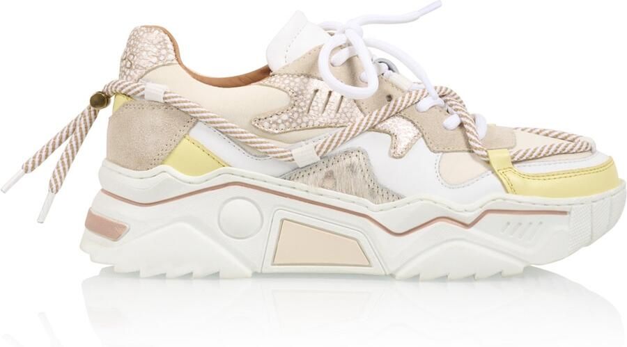 DWRS LABEL Sneakers Jupiter Sand Butter Yellow
