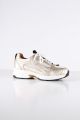 DWRS LABEL Sneakers Neya Champagne White - Champagne/Wit