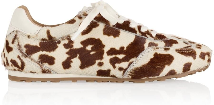 DWRS LABEL Sneakers Sava Cow Hair Cognac Off white
