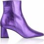 DWRS LABEL DWRS LUGANO Purple Boots B10771 - Thumbnail 5