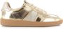 DWRS LABEL DWRS POONA sneakers dames goud Leer Dames - Thumbnail 1