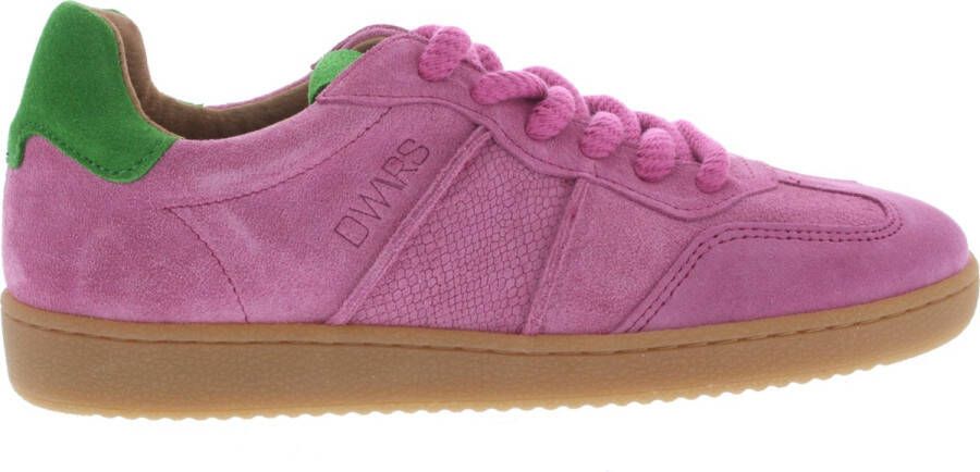 DWRS LABEL DWRS POONA sneakers dames roze Suede Dames
