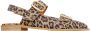DWRS LABEL DWRS Port Isabel panterprint slingback Suede Dames - Thumbnail 1