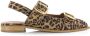 DWRS LABEL DWRS Port Isabel panterprint slingback Suede Dames - Thumbnail 1