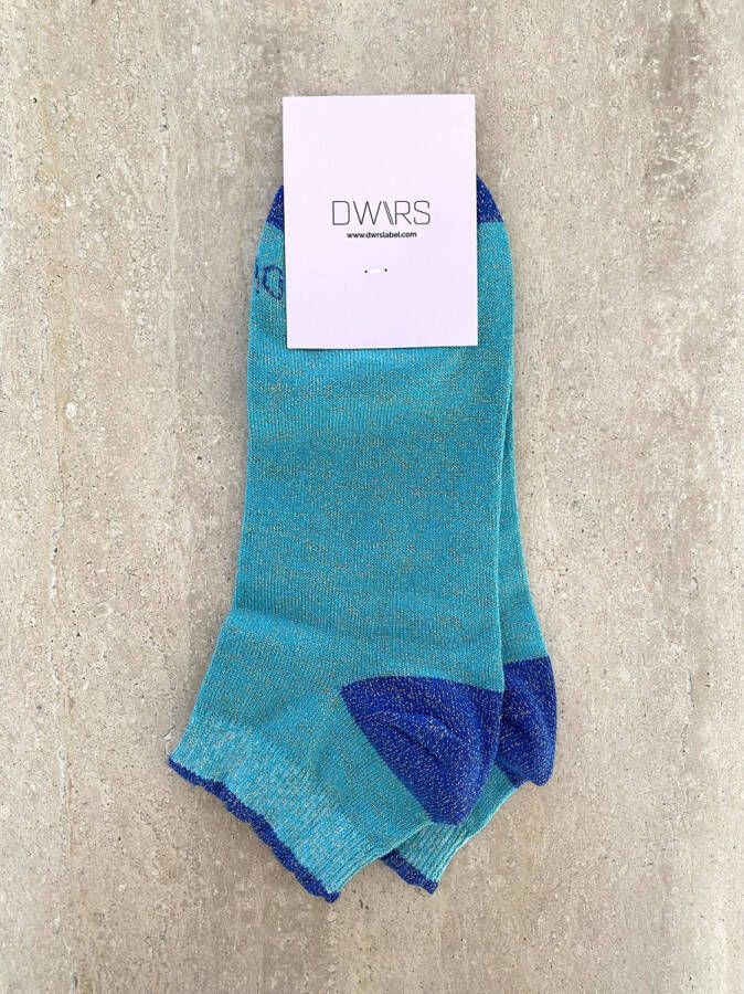 DWRS LABEL Lizzy Socks Sokken Aqua Kobalt One size