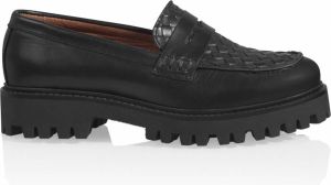 DWRS LABEL Milas Loafers Zwart Dames