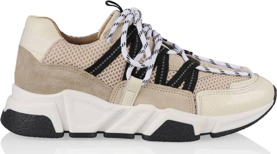 Dwrs LOS Angeles Sneakers Beige Dames