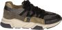 Dwrs Dames Sneakers Los Angeles Terry Black Elefan Zwart - Thumbnail 1
