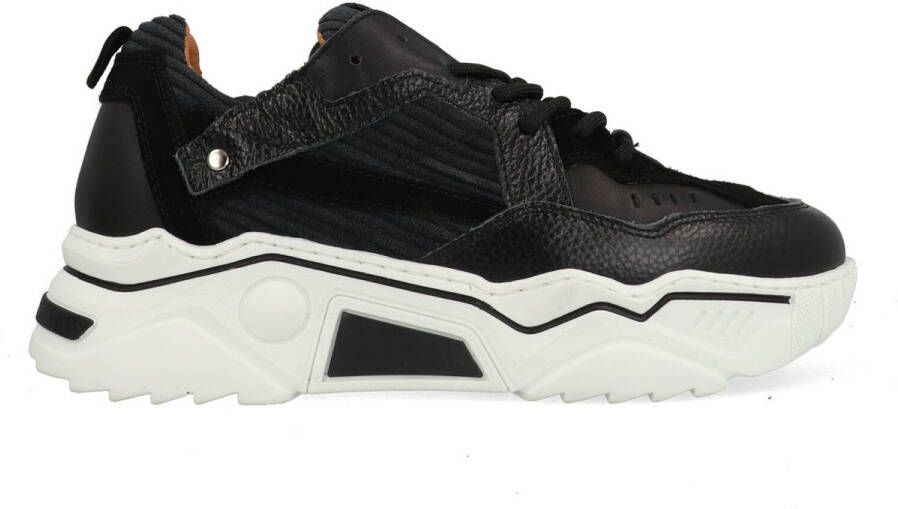 DWRS Pluto Corduroy J5217C-83-2201 Zwart