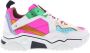 Dwrs Sneaker pluto white pink green J5217 - Thumbnail 1