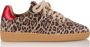 DWRS LABEL DWRS POONA damessneakers panterprint Beige Suede Lage sneakers Dames - Thumbnail 1
