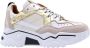 Dwrs Stijlvolle en trendy Walvis Sneakers voor vrouwen Beige Dames - Thumbnail 5