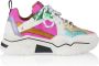 Dwrs Sneaker pluto white pink green J5217 - Thumbnail 7