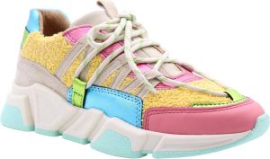 Dwrs Sneakers Geel Dames