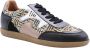 DWRS LABEL DWRS Neptunus denim sneakers Zwart Leer Lage sneakers Dames - Thumbnail 4