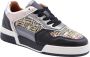 DWRS LABEL DWRS RUGBY tweed Black Stone Dames Sneaker J6523 - Thumbnail 5