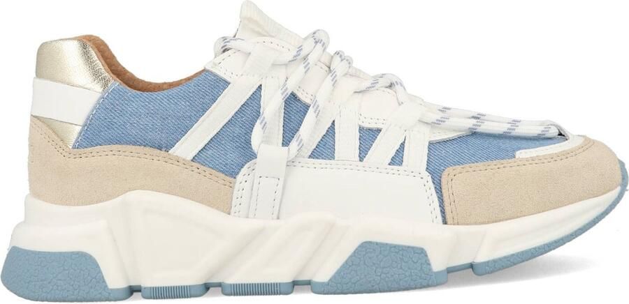 DWRS The label BLACK FRIDAY DEAL Dames Sneakers Blauw Leer - Foto 2