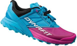 Dynafit Alpine Trail Running Schoenen Dames Turquoise Pink Glo