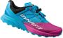 Dynafit Alpine Trail Running Schoenen Dames Turquoise Pink Glo - Thumbnail 1
