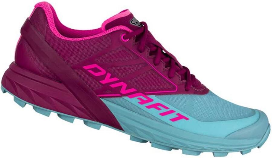 Dynafit Alpine Trail Running Schoenen Blauw Roze 1 2 Vrouw