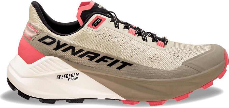 Dynafit Ultra 100 V3 Trailschoenen Dames Rock Khaki Overcast