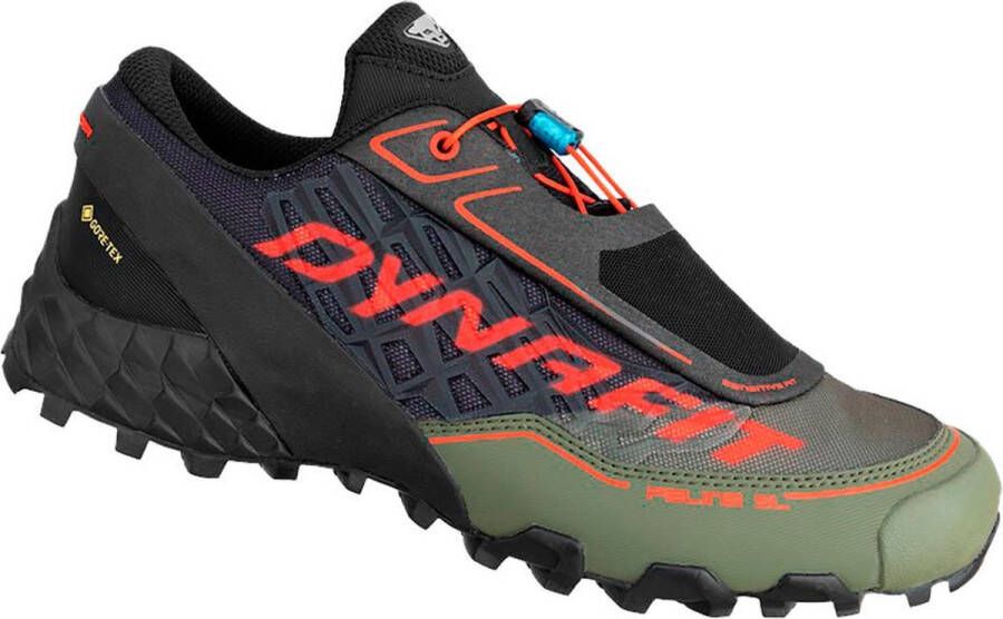 Dynafit Feline SL Goretex Trailrunningschoenen Winter Moss Black Out Heren